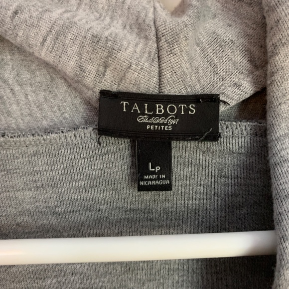 Talbots oversized asymmetric swing‎ top. Worn about 5x. - Picture 2 of 6